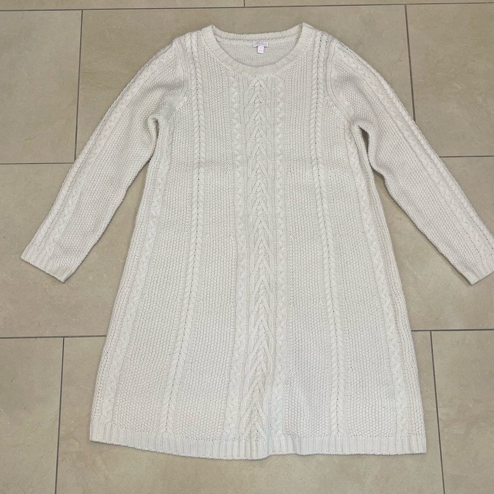 Lucky Penny Knit Sweater Dress